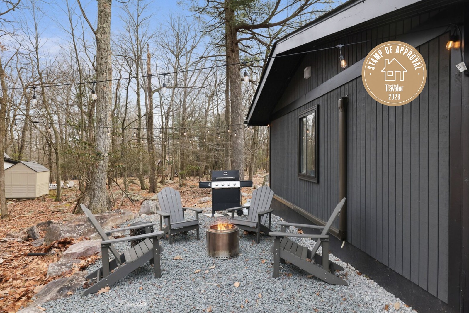 My Favorite Airbnb: A Modern Cottage in the Poconos Perfect for a Winter Weekend Escape